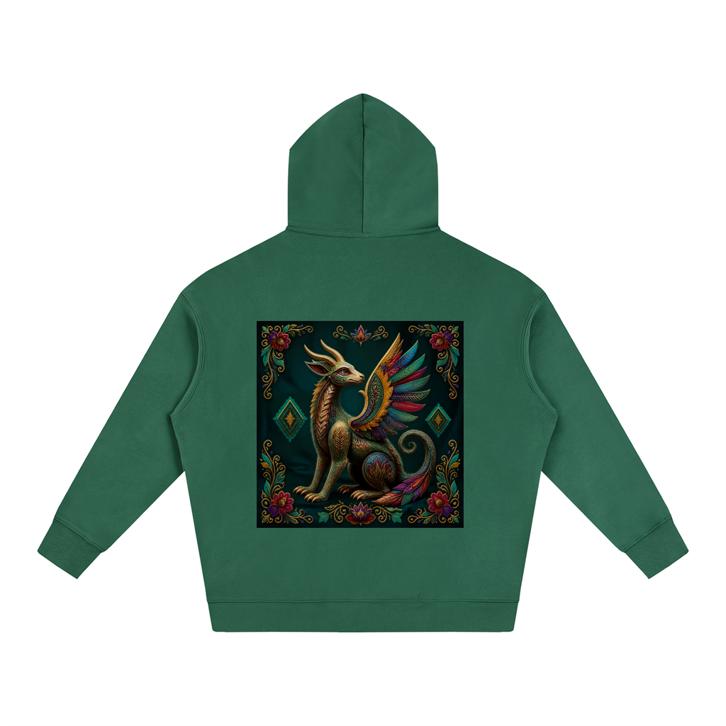Alebrije Oversize Fleeced Hoodie