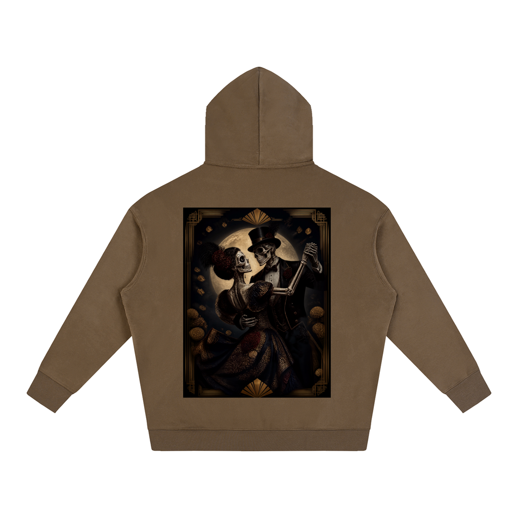 Catrina and Catrin Oversize Fleeced Hoodie