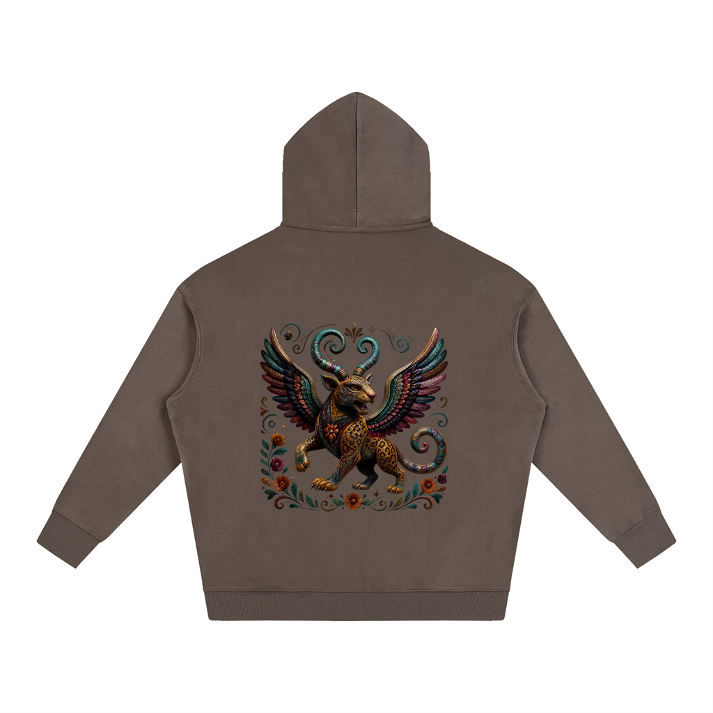 Alebrije Oversize Fleeced Hoodie