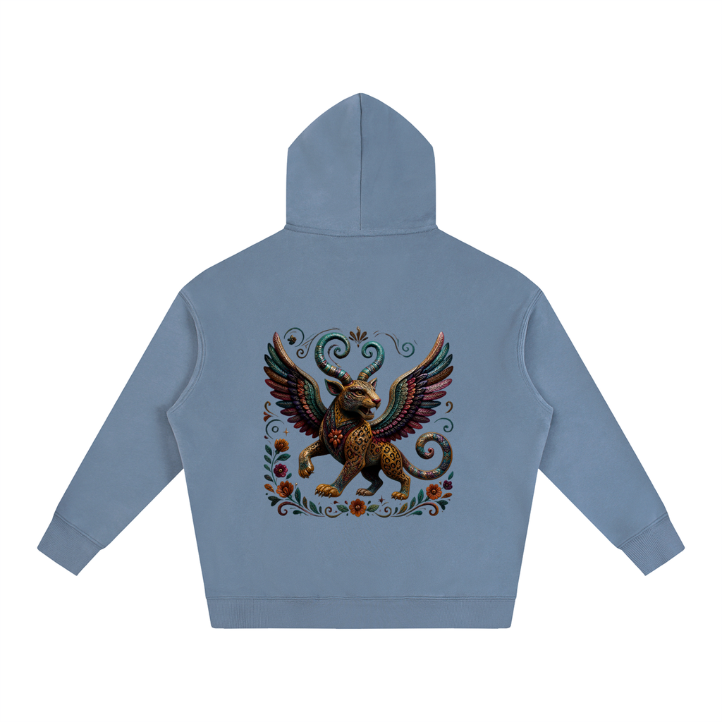 Alebrije Oversize Fleeced Hoodie