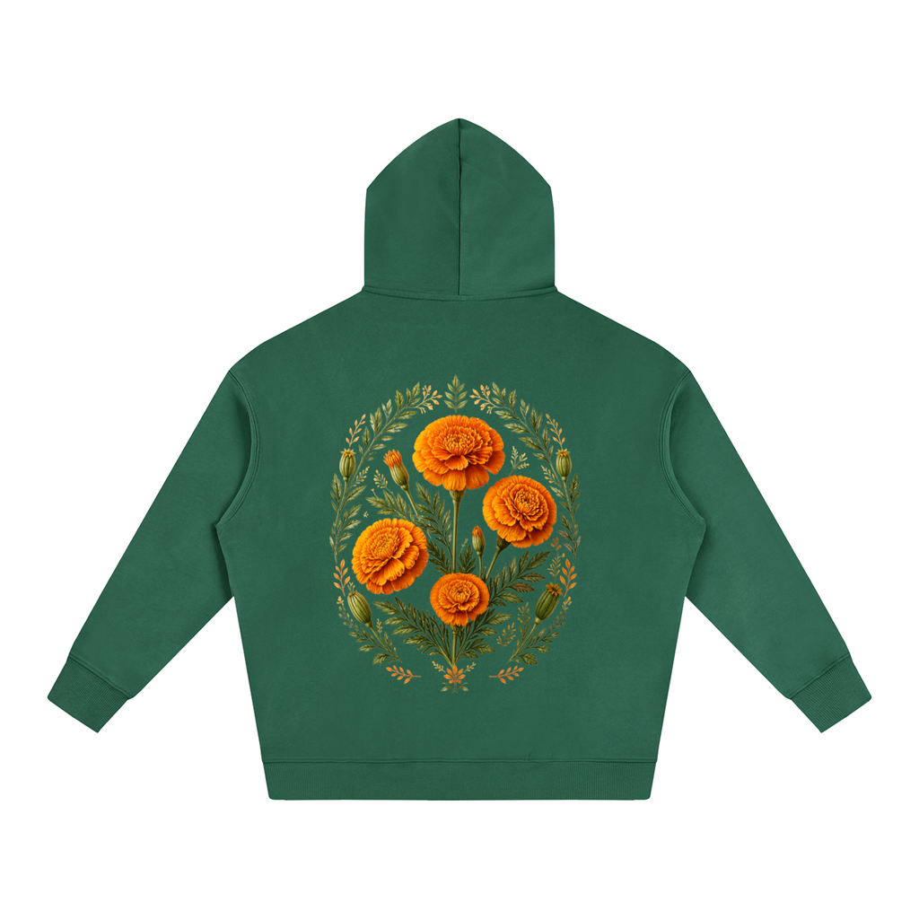 Marigold Oversize Fleeced Hoodie