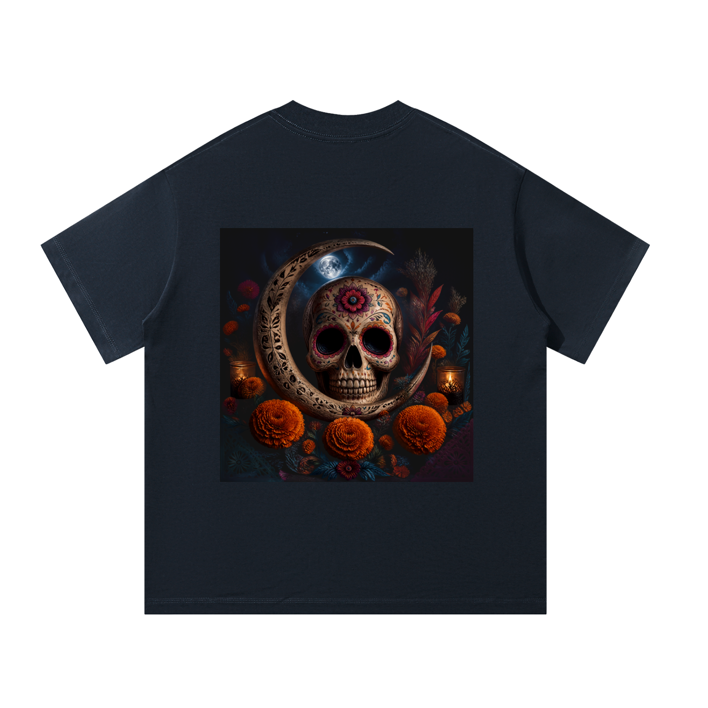 Con La Luna Unisex Oversized T-Shirt