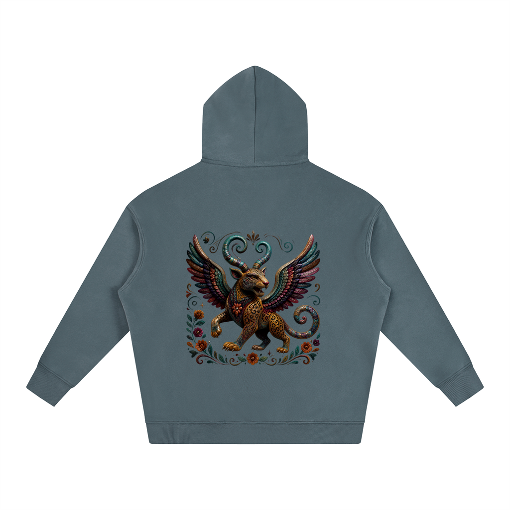 Alebrije Oversize Fleeced Hoodie