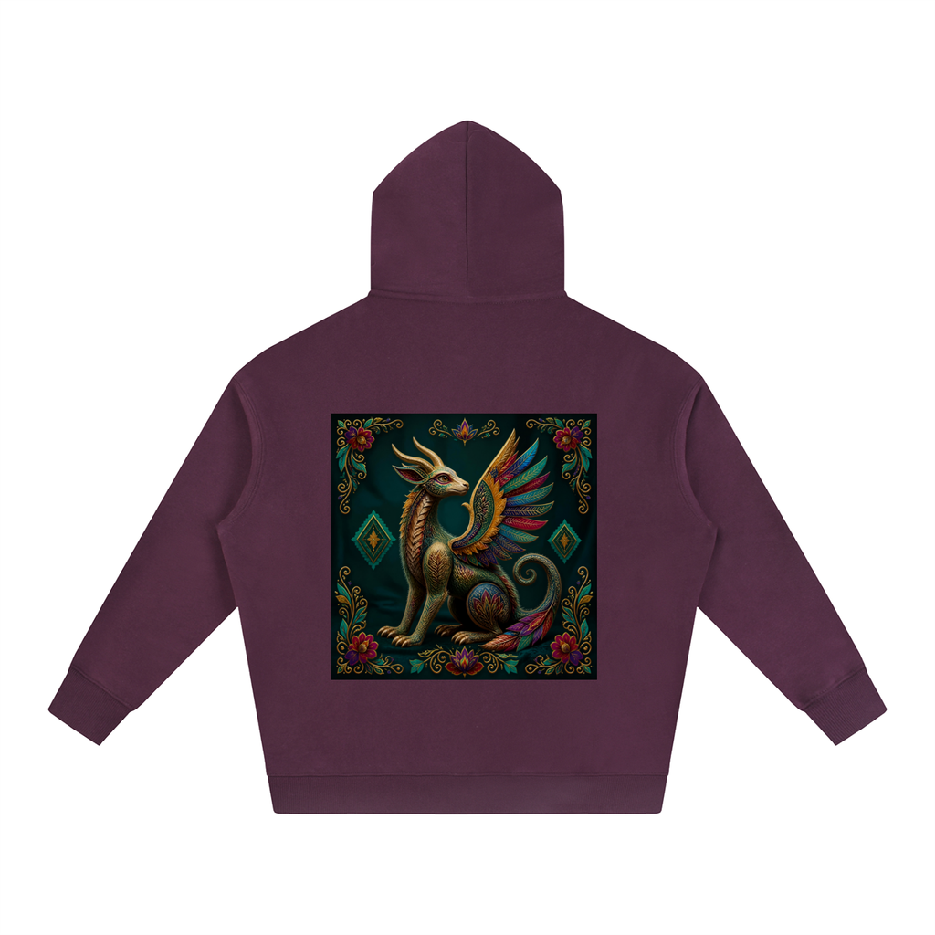 Alebrije Oversize Fleeced Hoodie