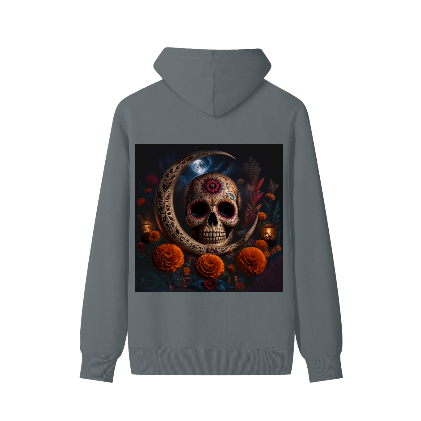 Con La Luna Classic Unisex Cotton Hoodie