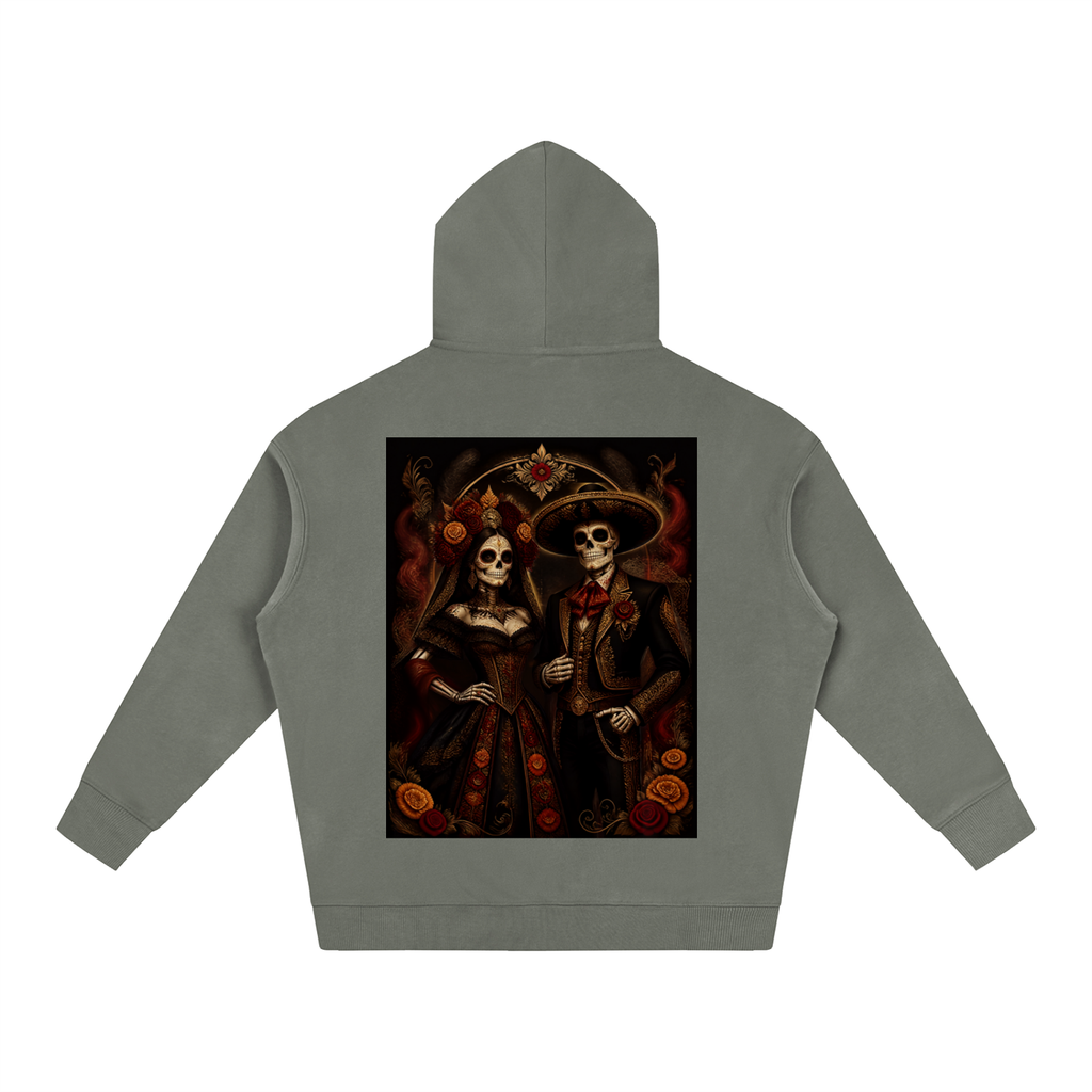 Catrina and Catrin Oversize Fleeced Hoodie