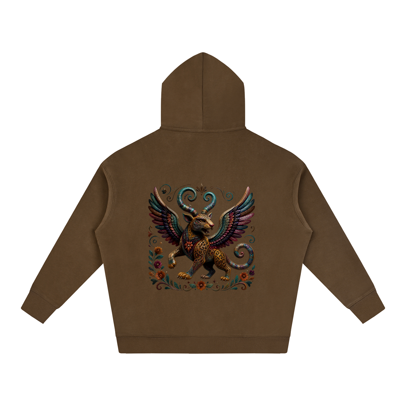 Alebrije Oversize Fleeced Hoodie