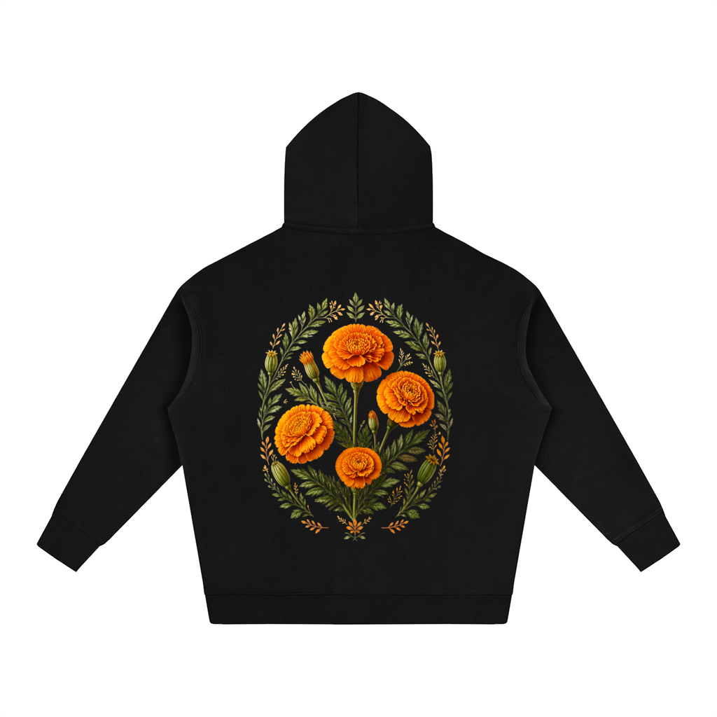 Marigold Oversize Fleeced Hoodie