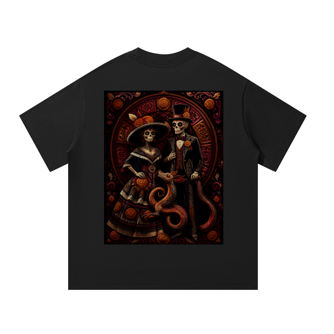 Catrina and Catrin Unisex Oversized T-Shirt