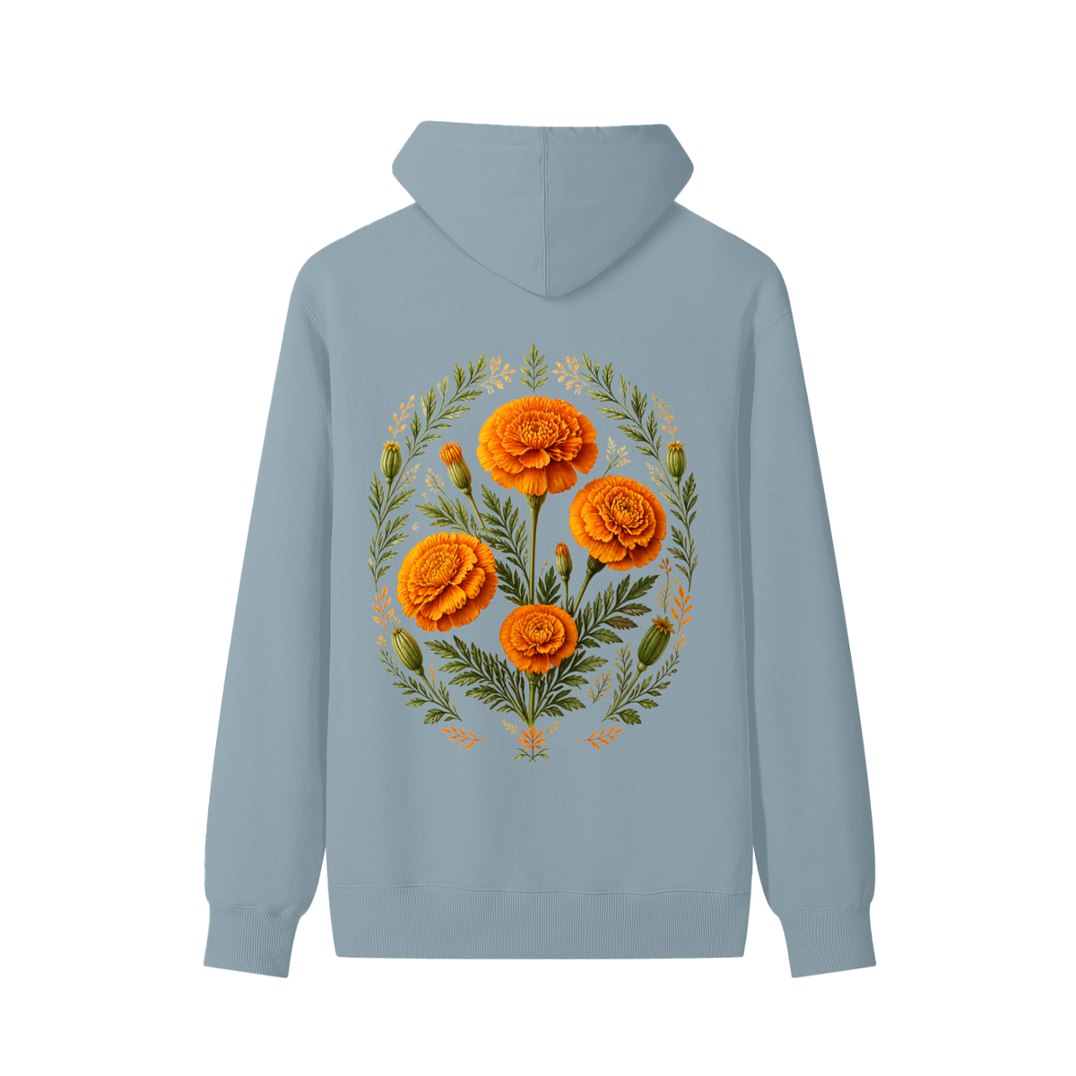 Marigold Classic Unisex Cotton Hoodie