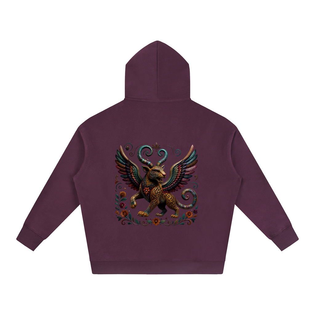 Alebrije Oversize Fleeced Hoodie