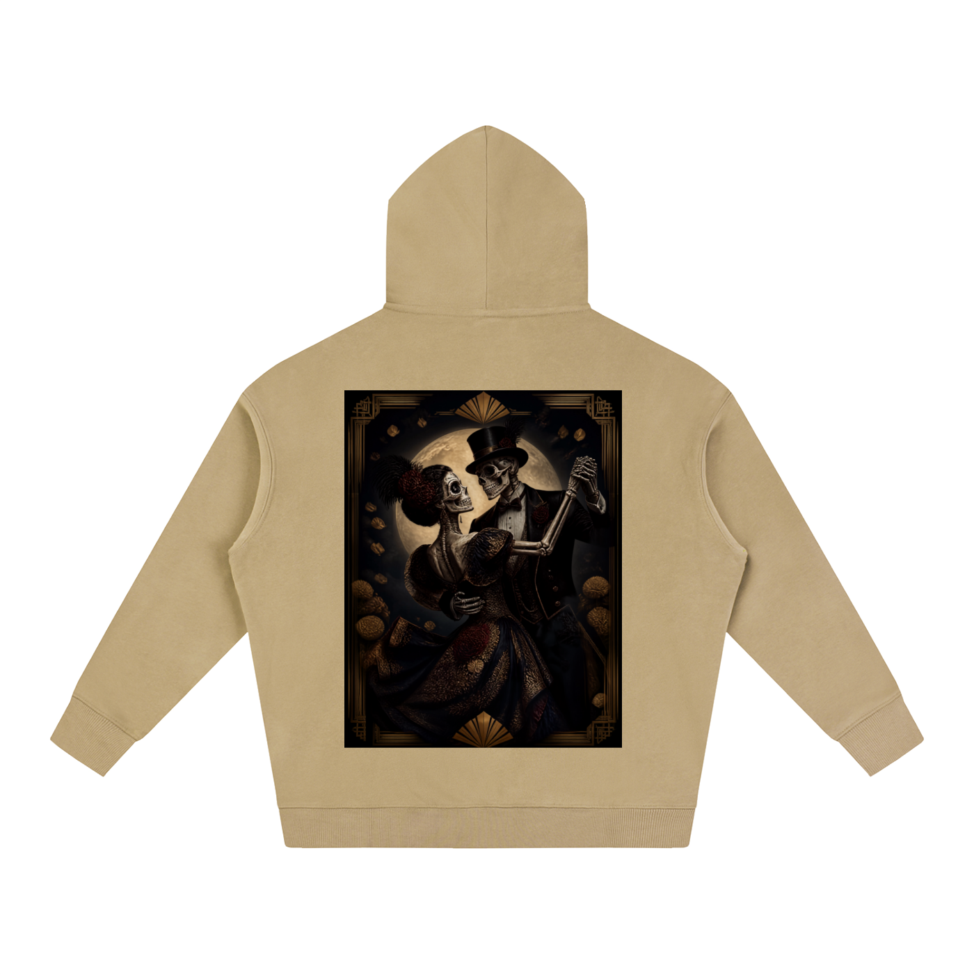 Catrina and Catrin Oversize Fleeced Hoodie