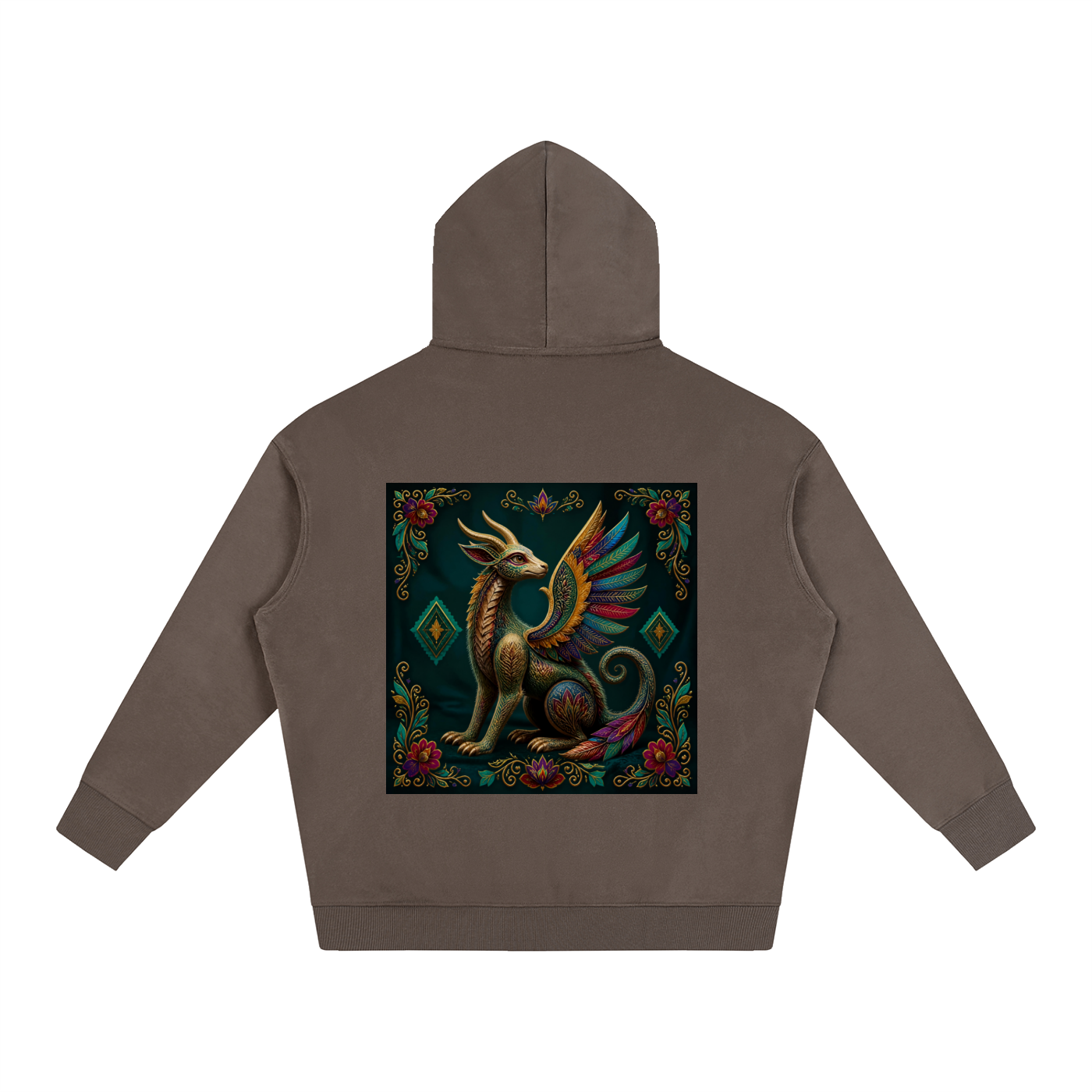 Alebrije Oversize Fleeced Hoodie