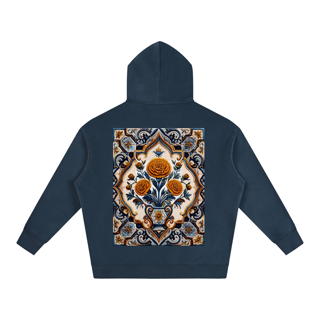 Marigold in Talavera Oversize Fleeced Hoodie