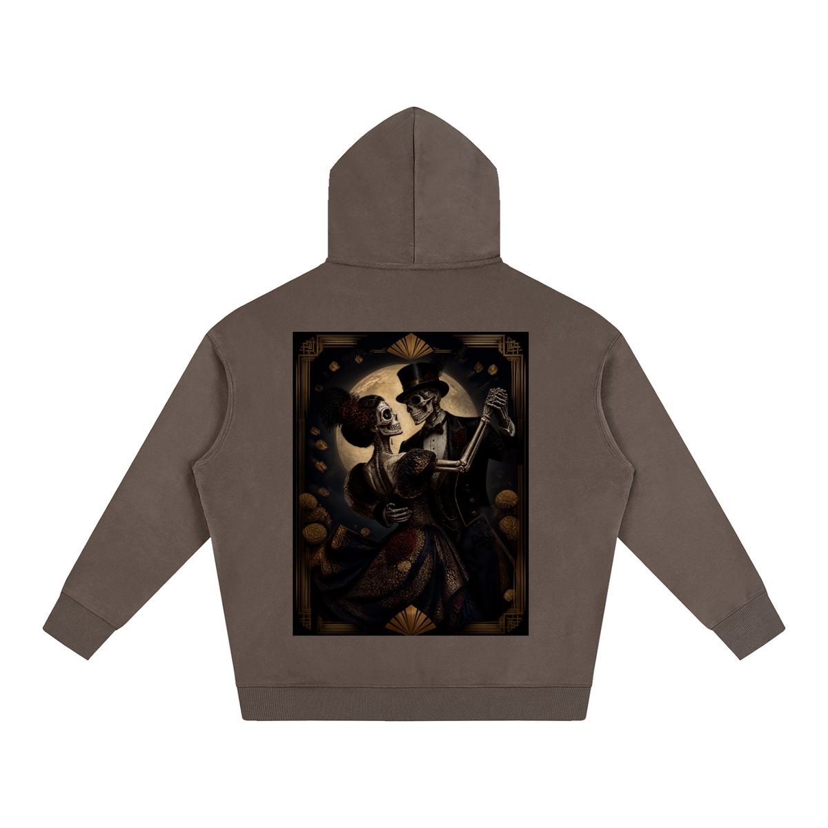 Catrina and Catrin Oversize Fleeced Hoodie