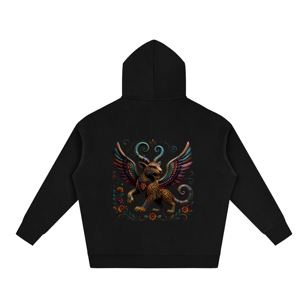 Alebrije Oversize Fleeced Hoodie