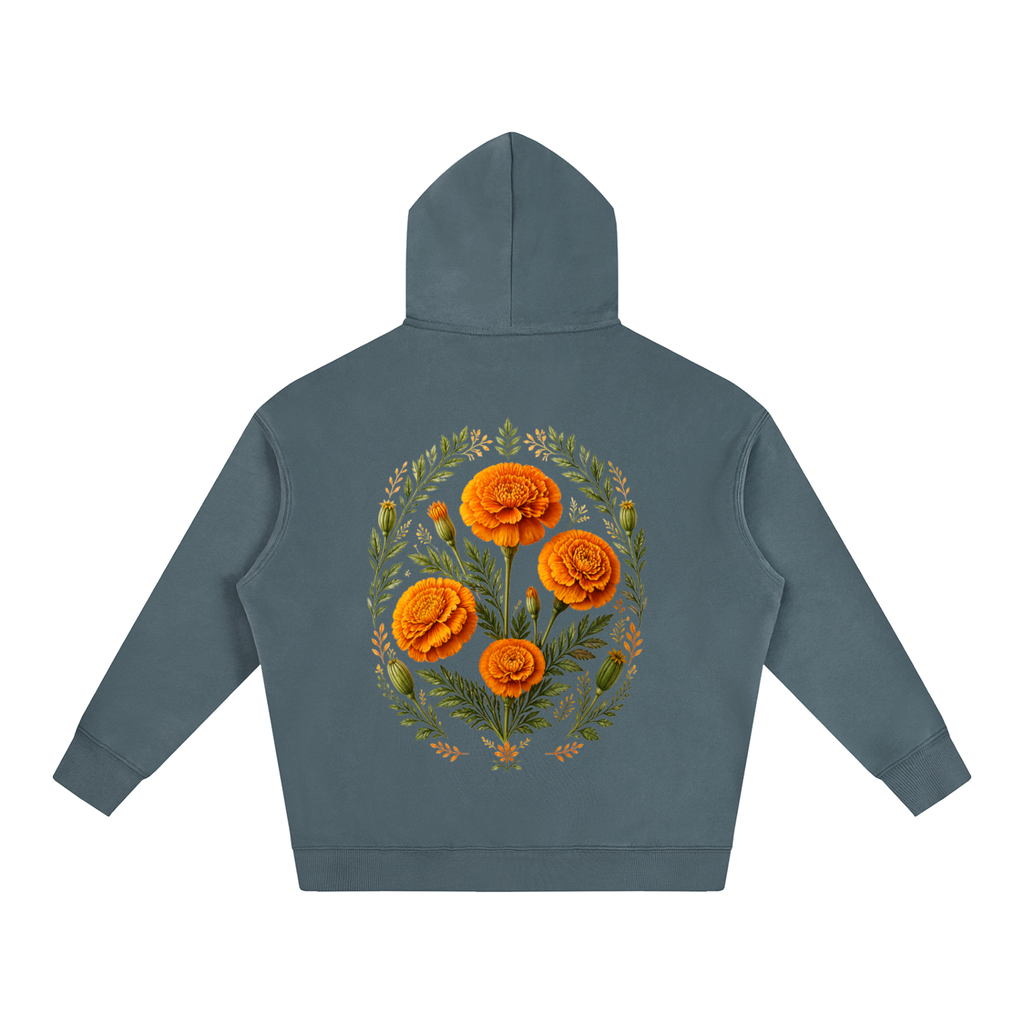 Marigold Oversize Fleeced Hoodie