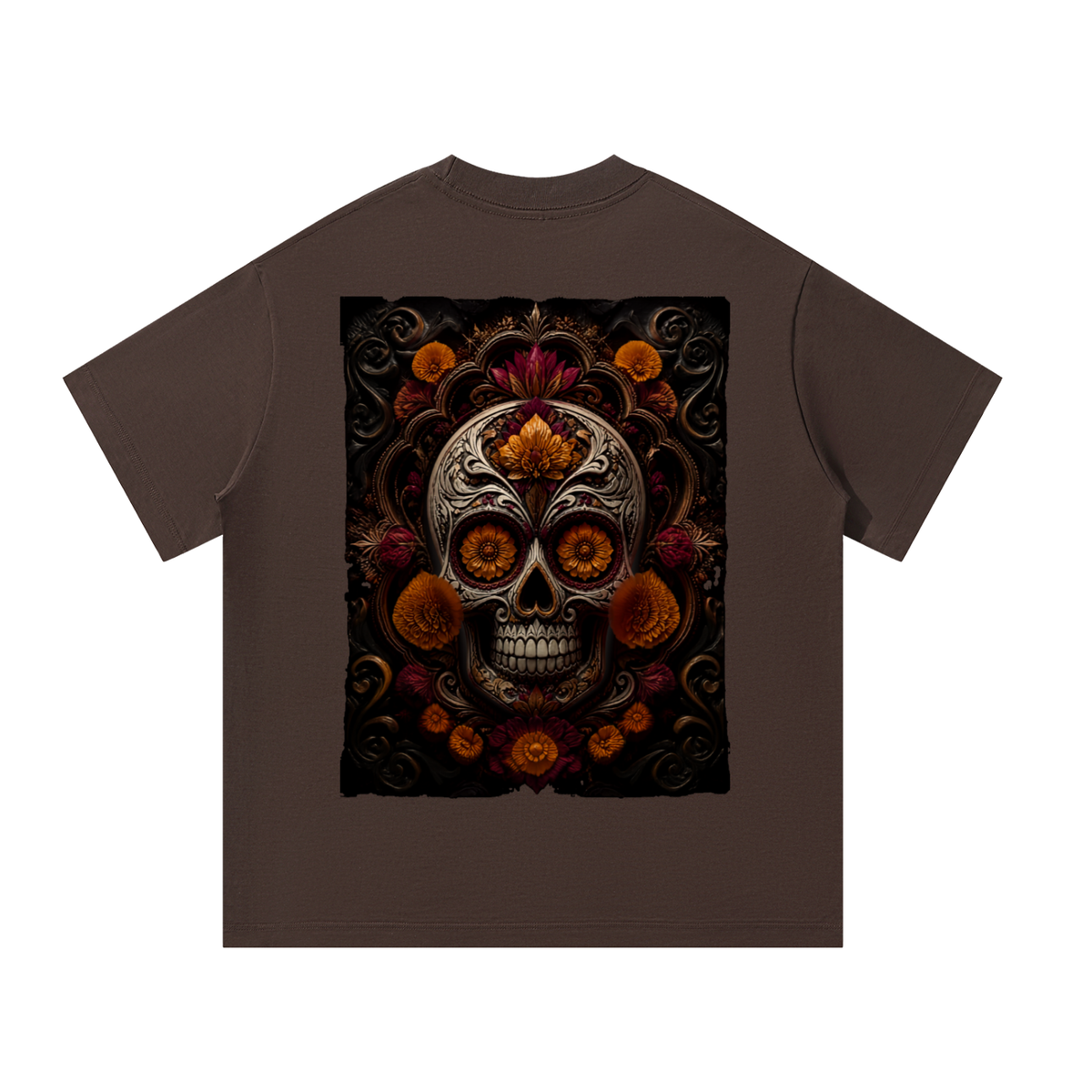 Calavera Unisex Oversized T-Shirt
