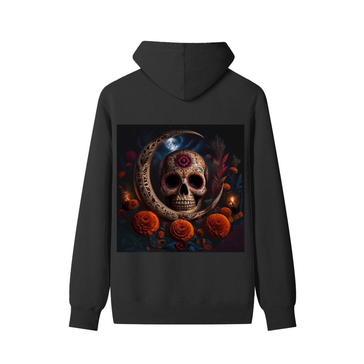 Con La Luna Classic Unisex Cotton Hoodie