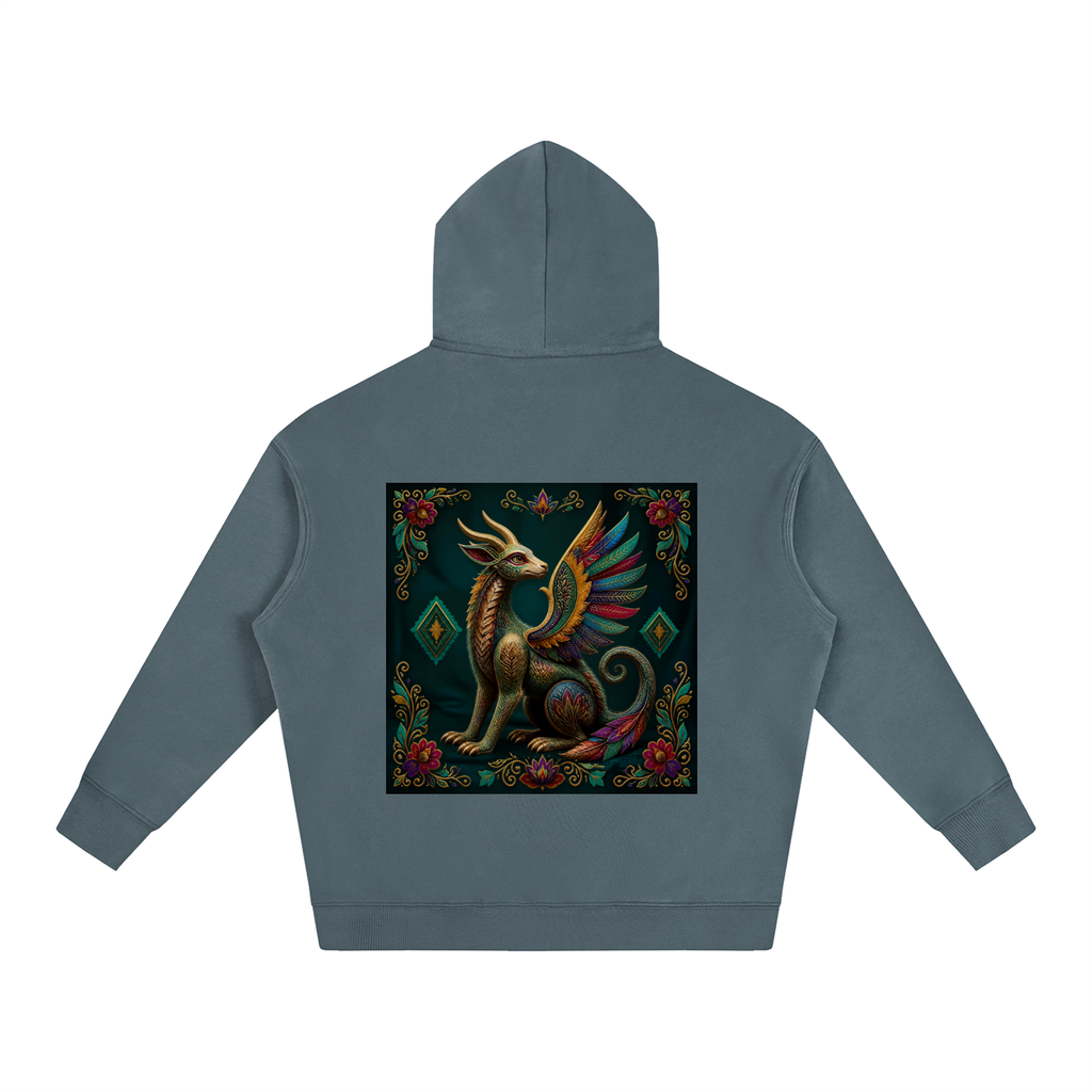 Alebrije Oversize Fleeced Hoodie