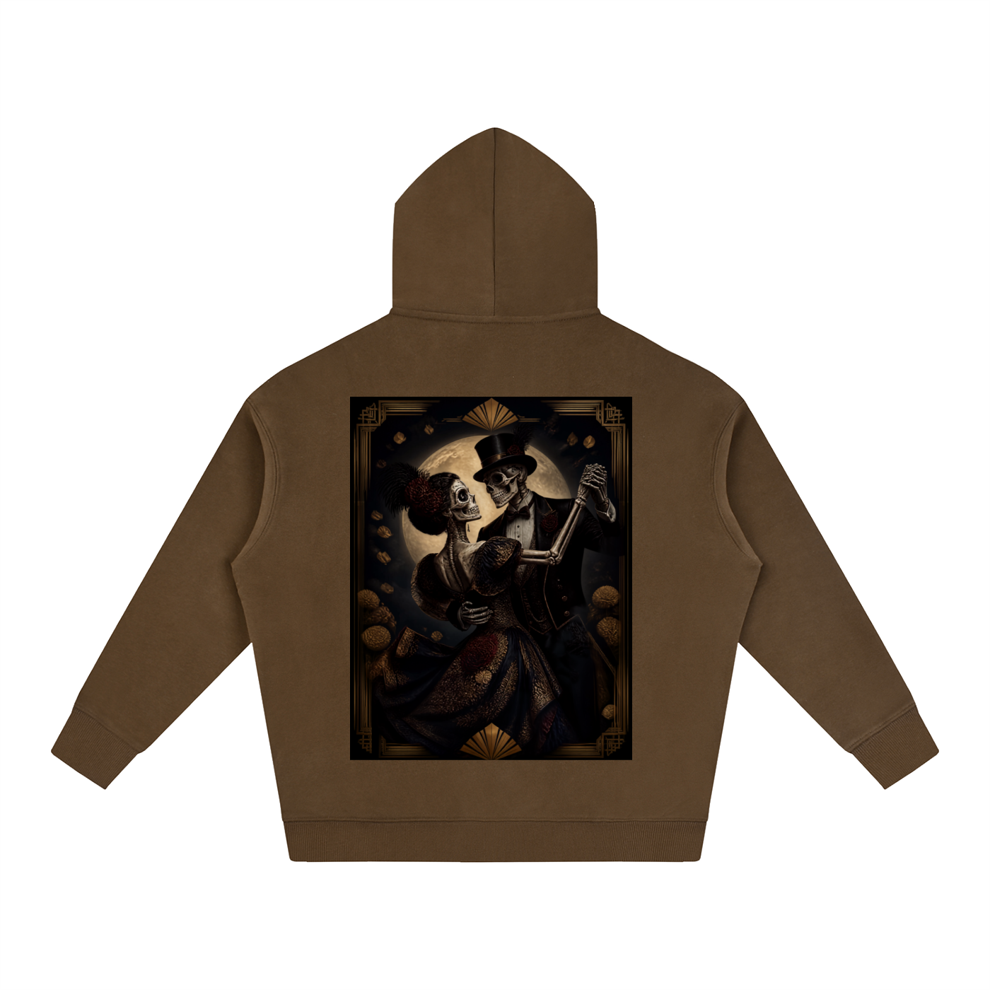 Catrina and Catrin Oversize Fleeced Hoodie