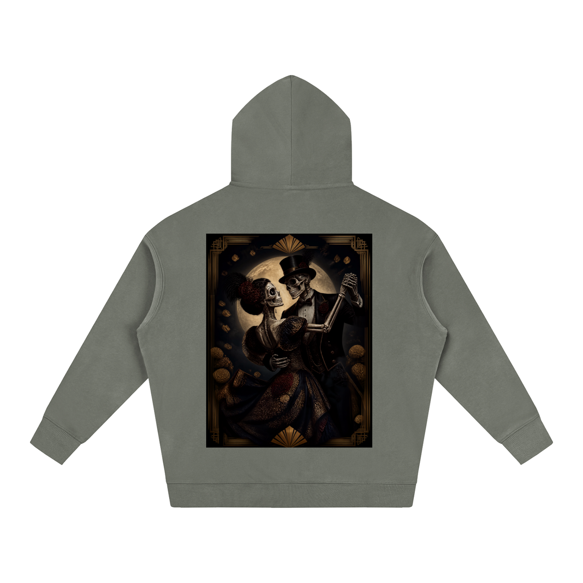 Catrina and Catrin Oversize Fleeced Hoodie